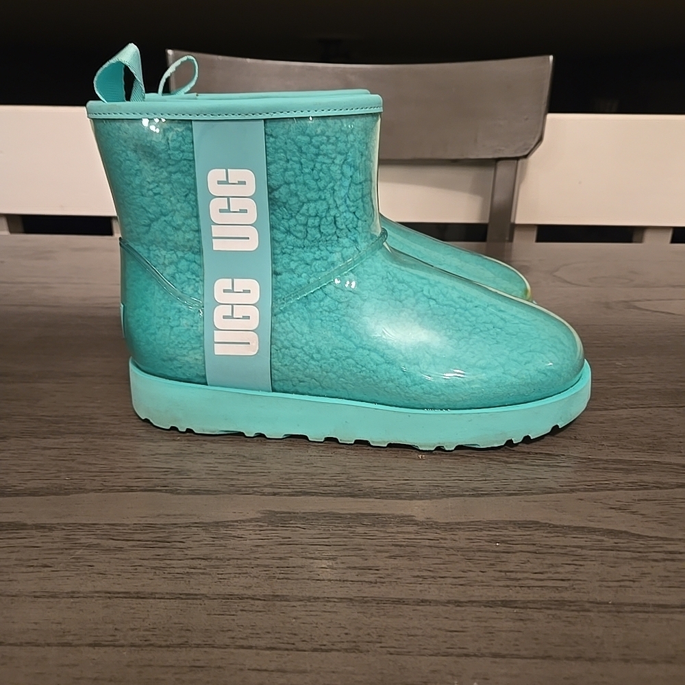 UGG WOMEN CLASSIC MINI TIDE POOL WATERPROOF POPULAR RAIN BOOT 1113190 $160